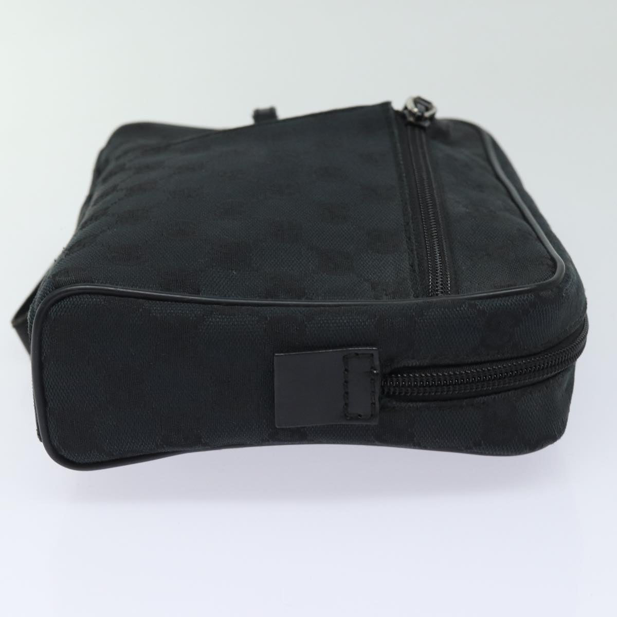 GUCCI GG Canvas Clutch Bag Black 018 1616 80604