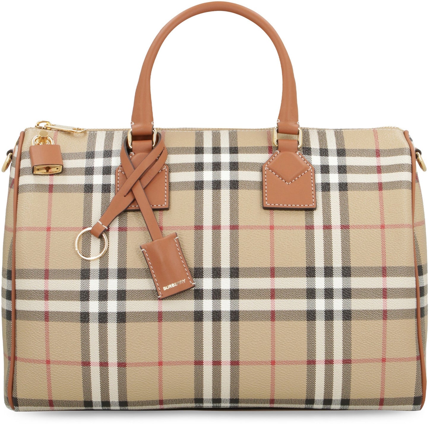 COATED CANVAS MEDIUM BOWLING BAG