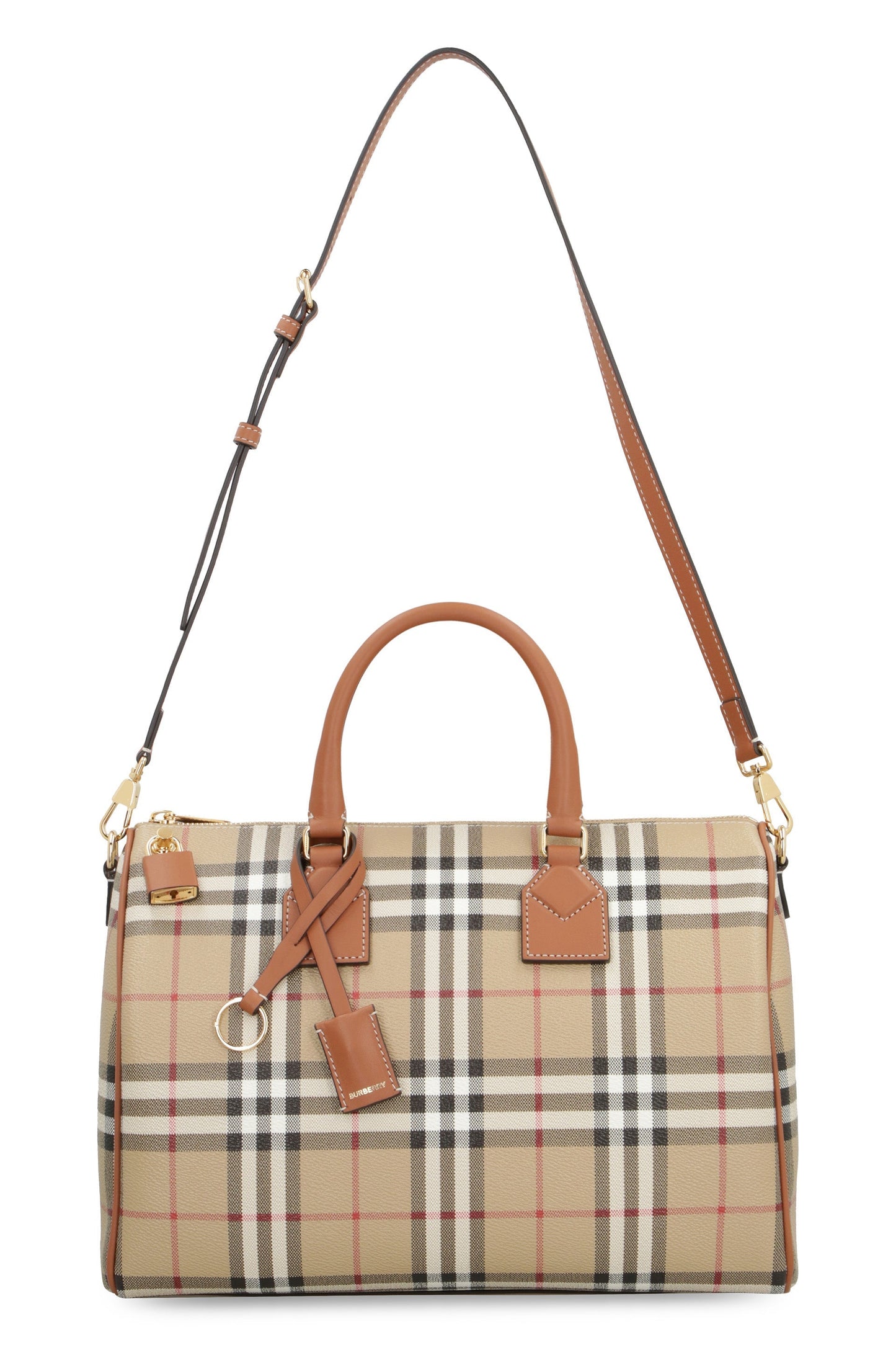COATED CANVAS MEDIUM BOWLING BAG