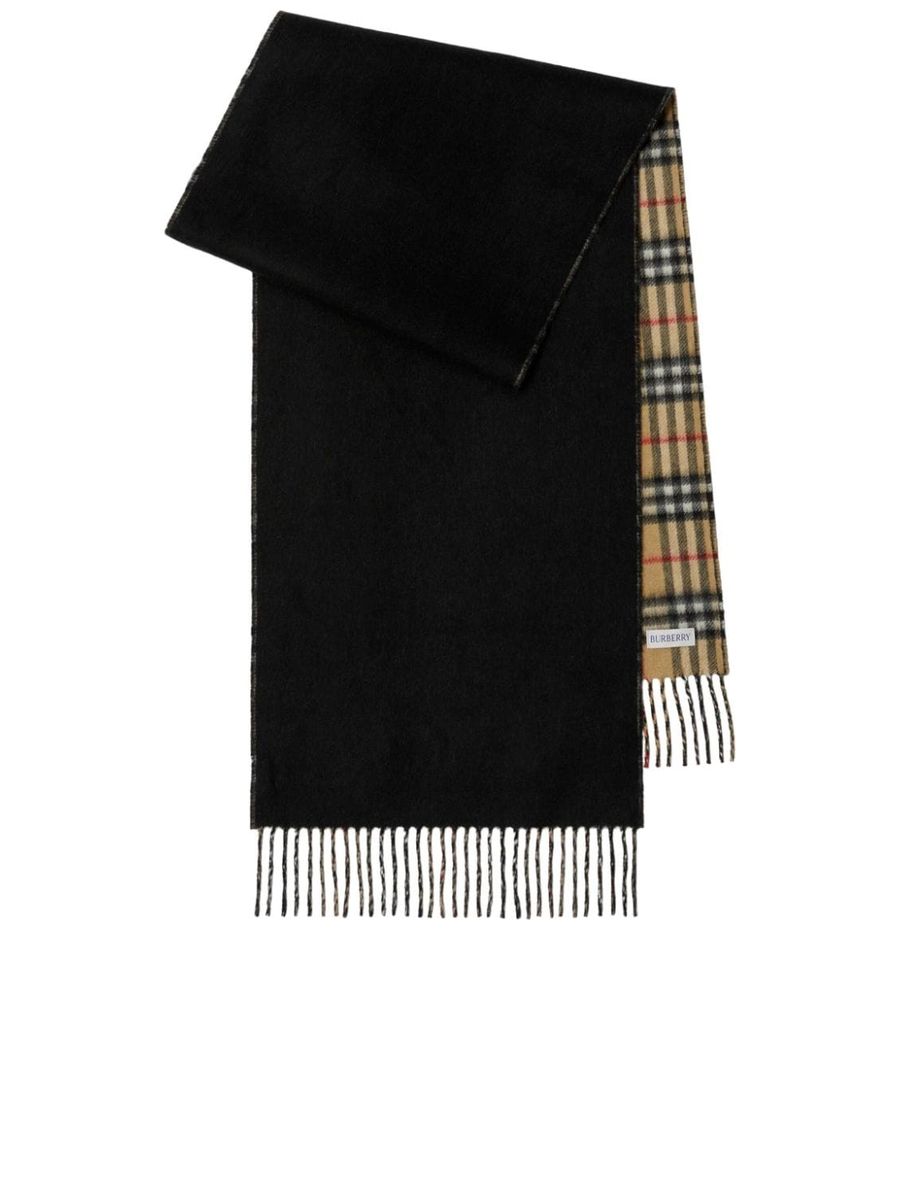 Nova Check Cashmere Scarf