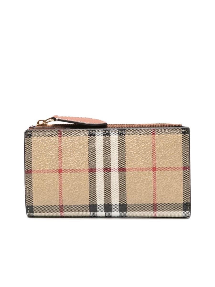 Vintage Checkpattern Bifold Wallet