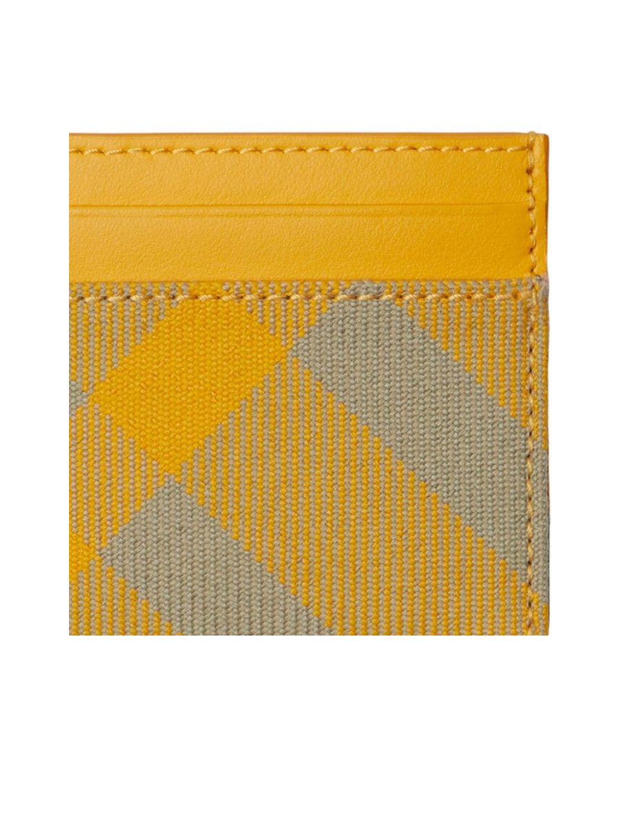 Leather Knitted Card Holder