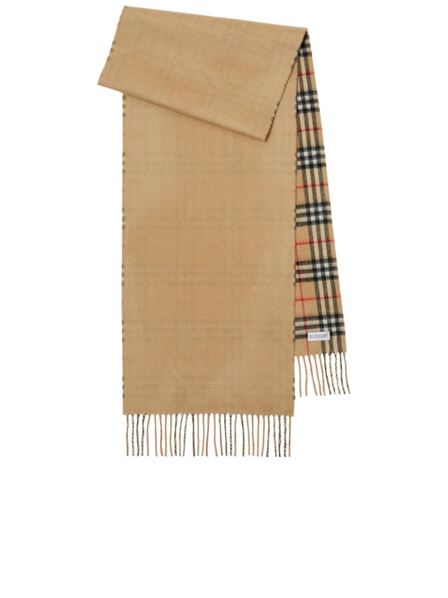 Reversible Cashmere Wraparound Scarf