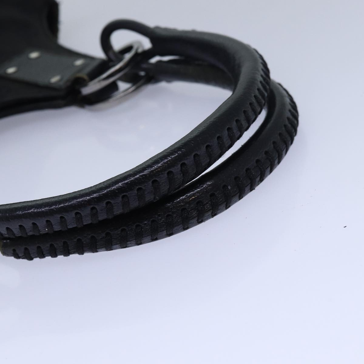 GUCCI GG Canvas Shoulder Bag Black 131329 80831
