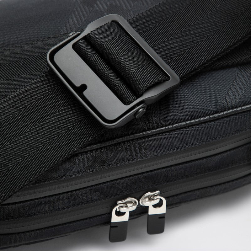 Burberry Black Check Bumbag Men