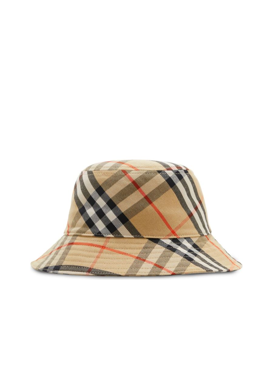 Vintage Check Bucket Hat