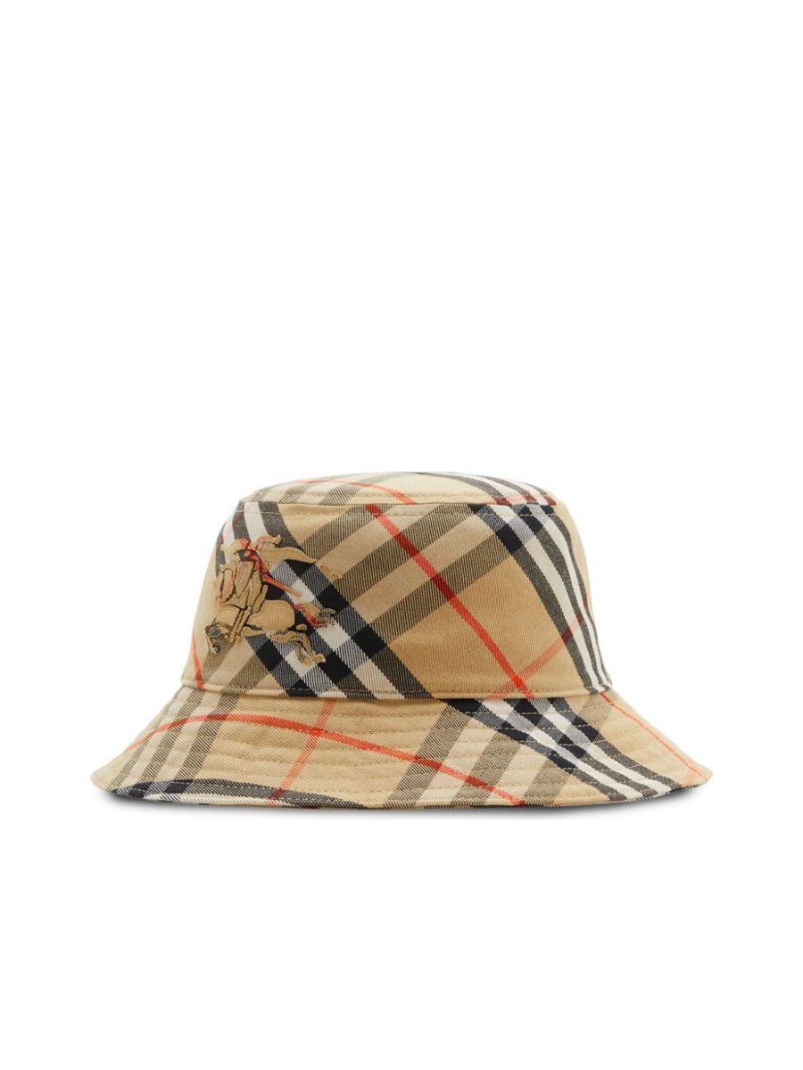 Vintage Check Bucket Hat