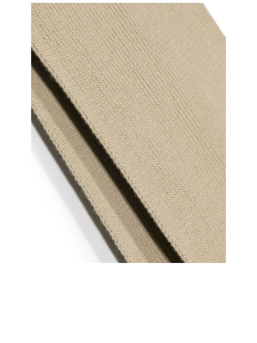 Cashmere Ribbed Knit Wrap