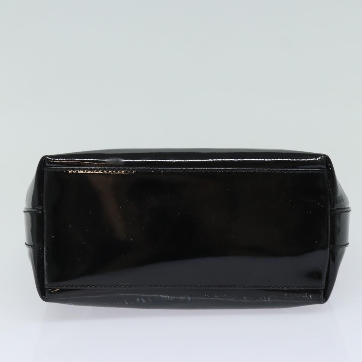 GUCCI Hand Bag Patent leather Black 80889