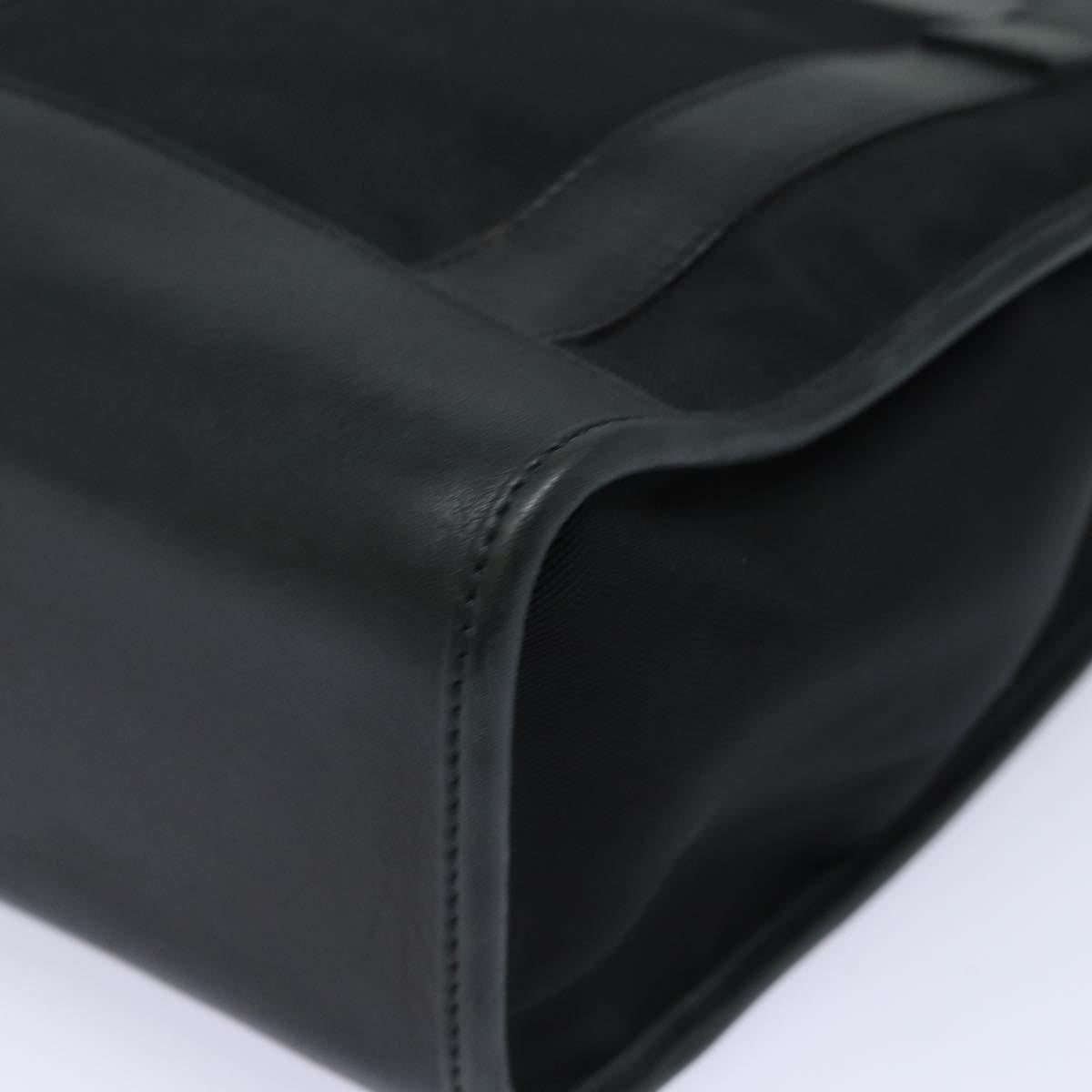 GUCCI Hand Bag Nylon Black 91386 80892