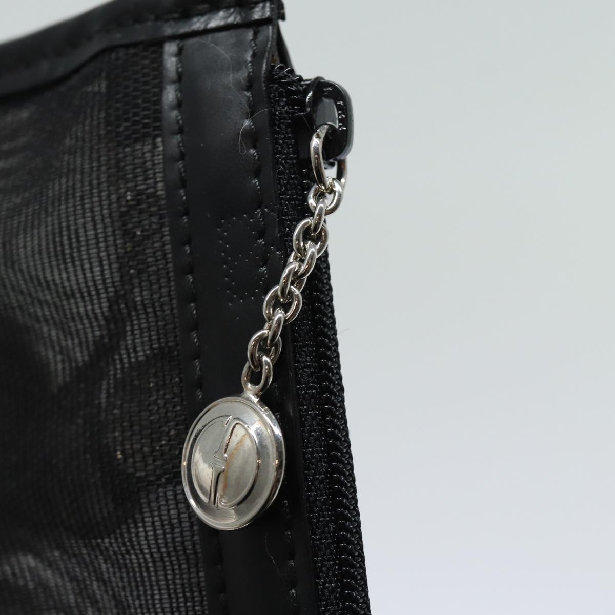 GUCCI Hand Bag Nylon Black 91386 80892