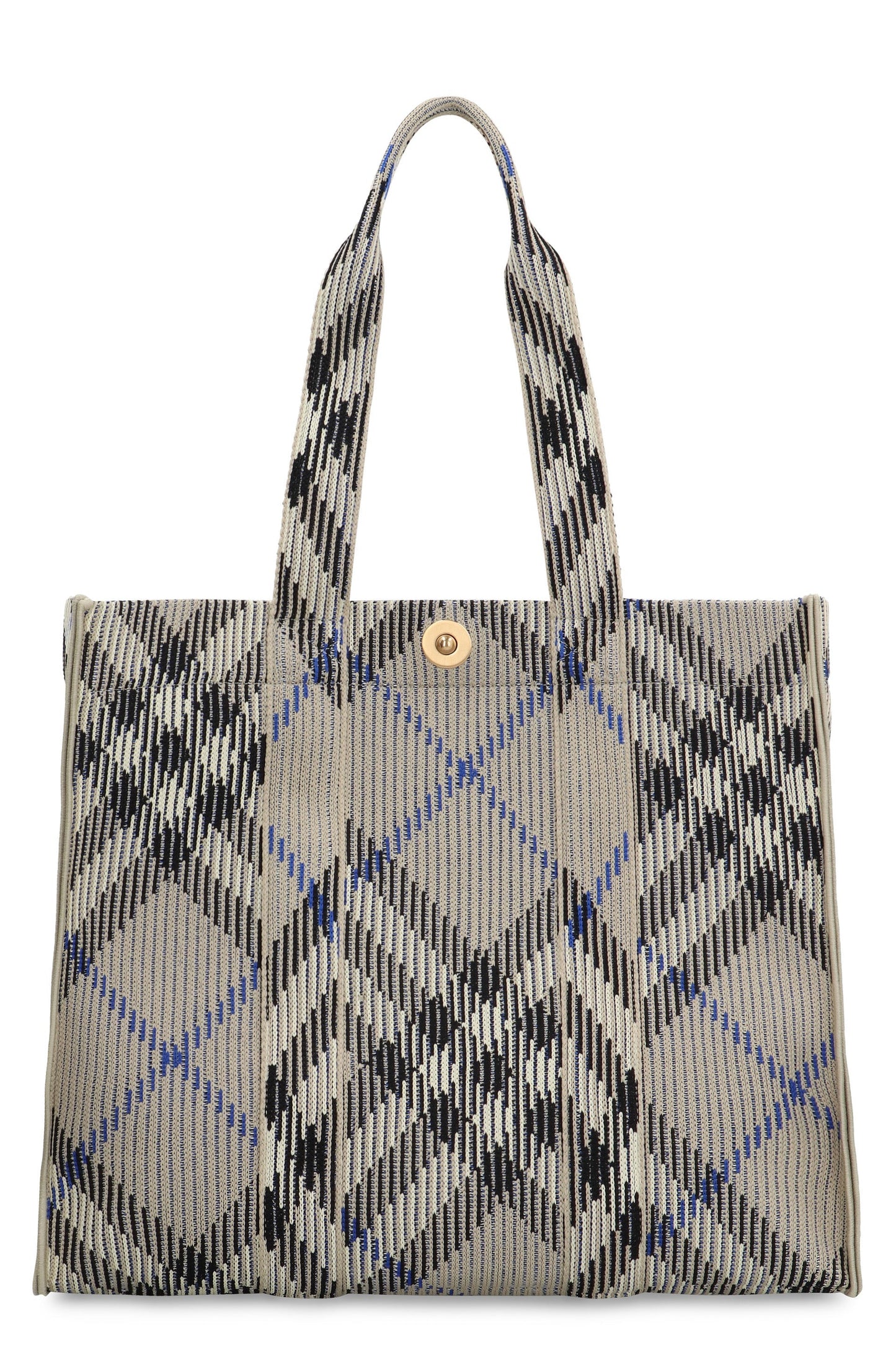 CHECK MEDIA CANVAS TOTE BAG