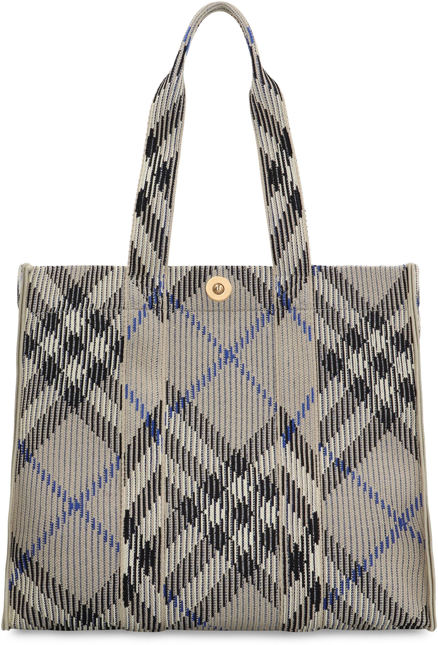 CHECK MEDIA CANVAS TOTE BAG