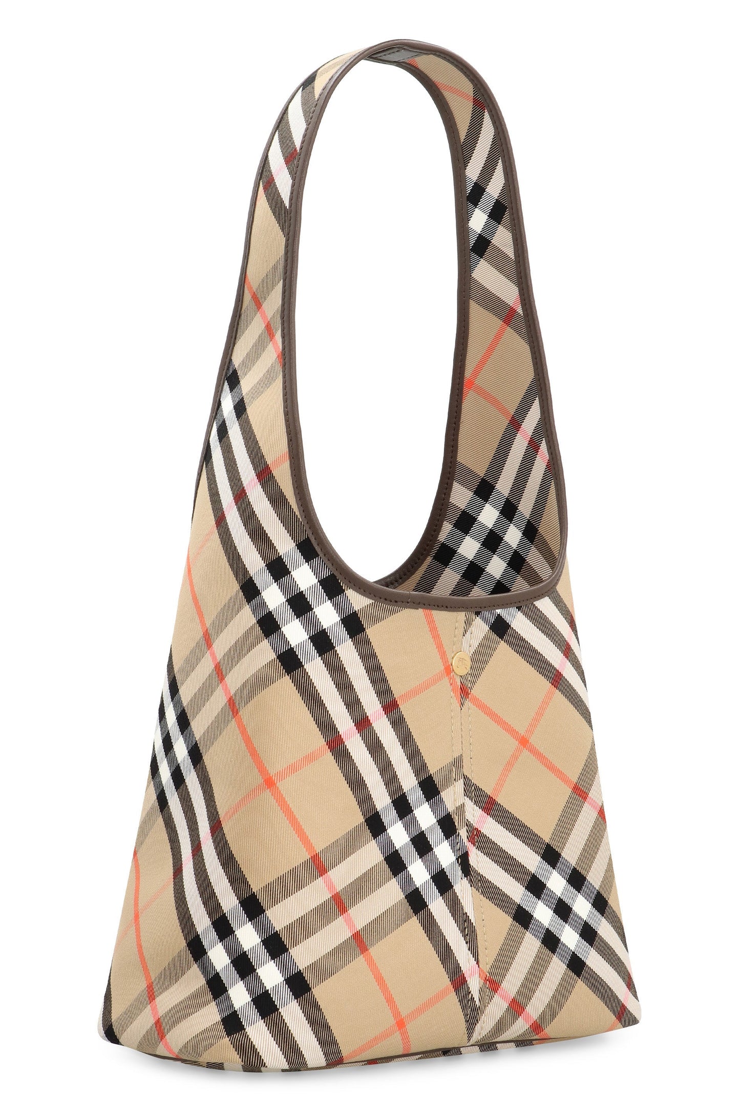 SMALL CHECK SHOULDER BAG