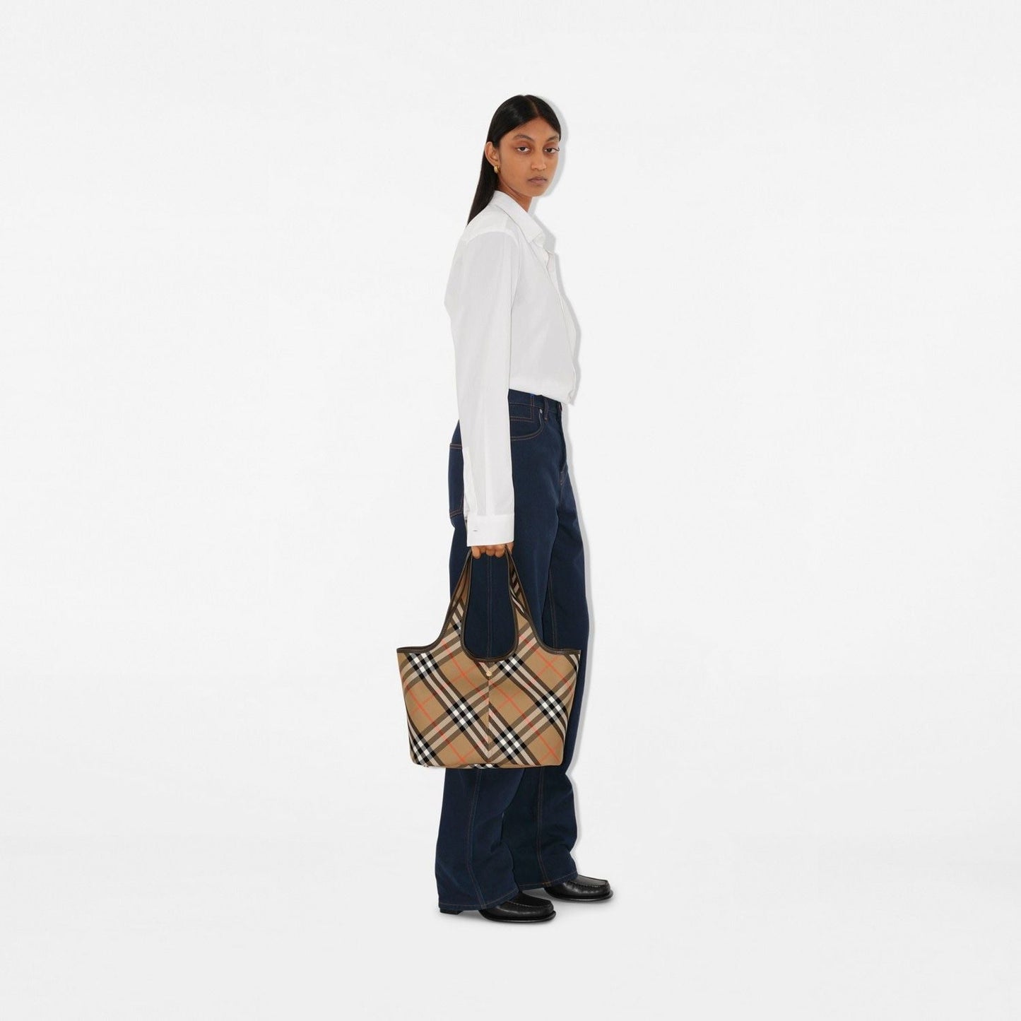 Small Check Tote