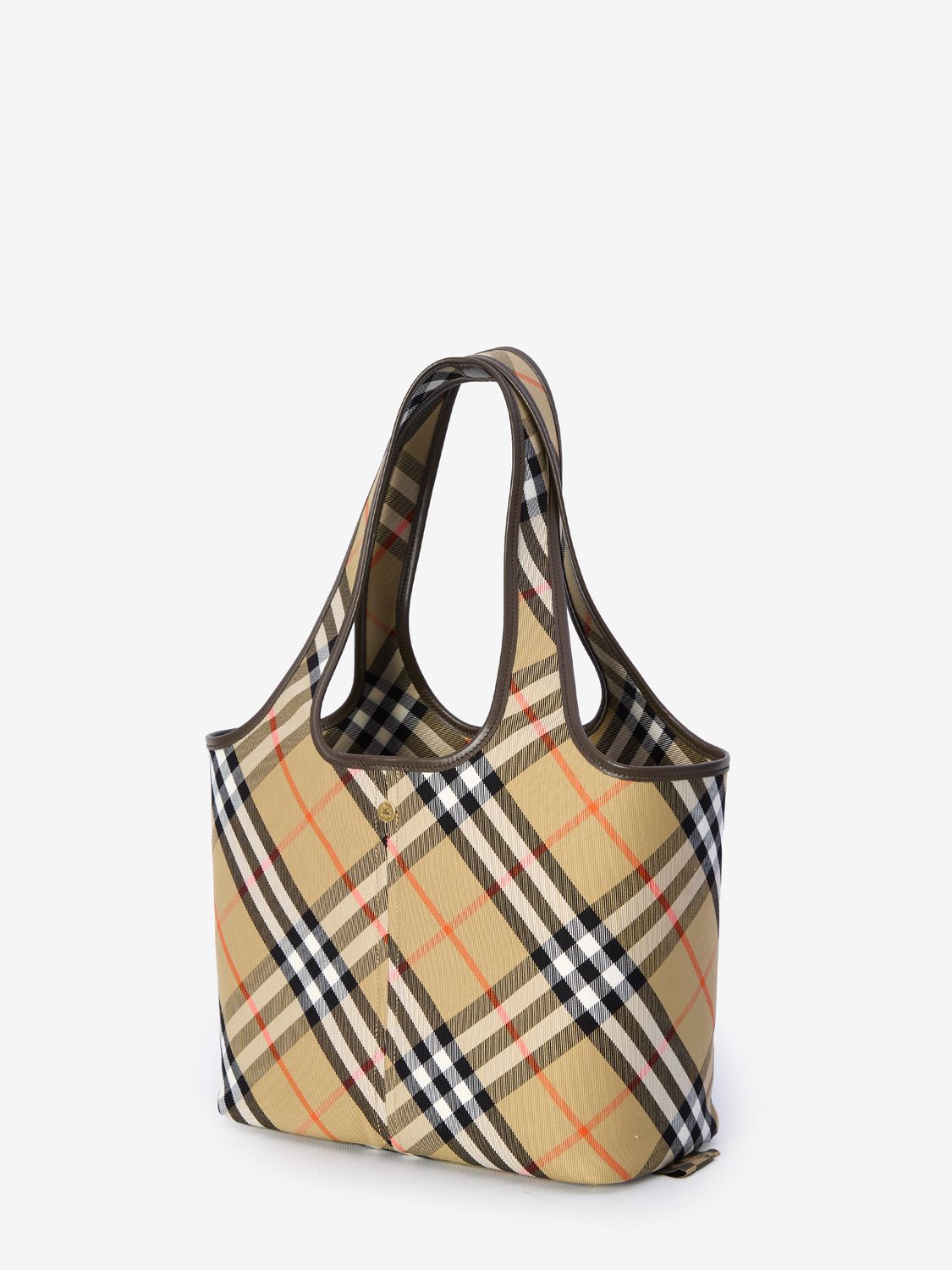 Small Check Tote Bag