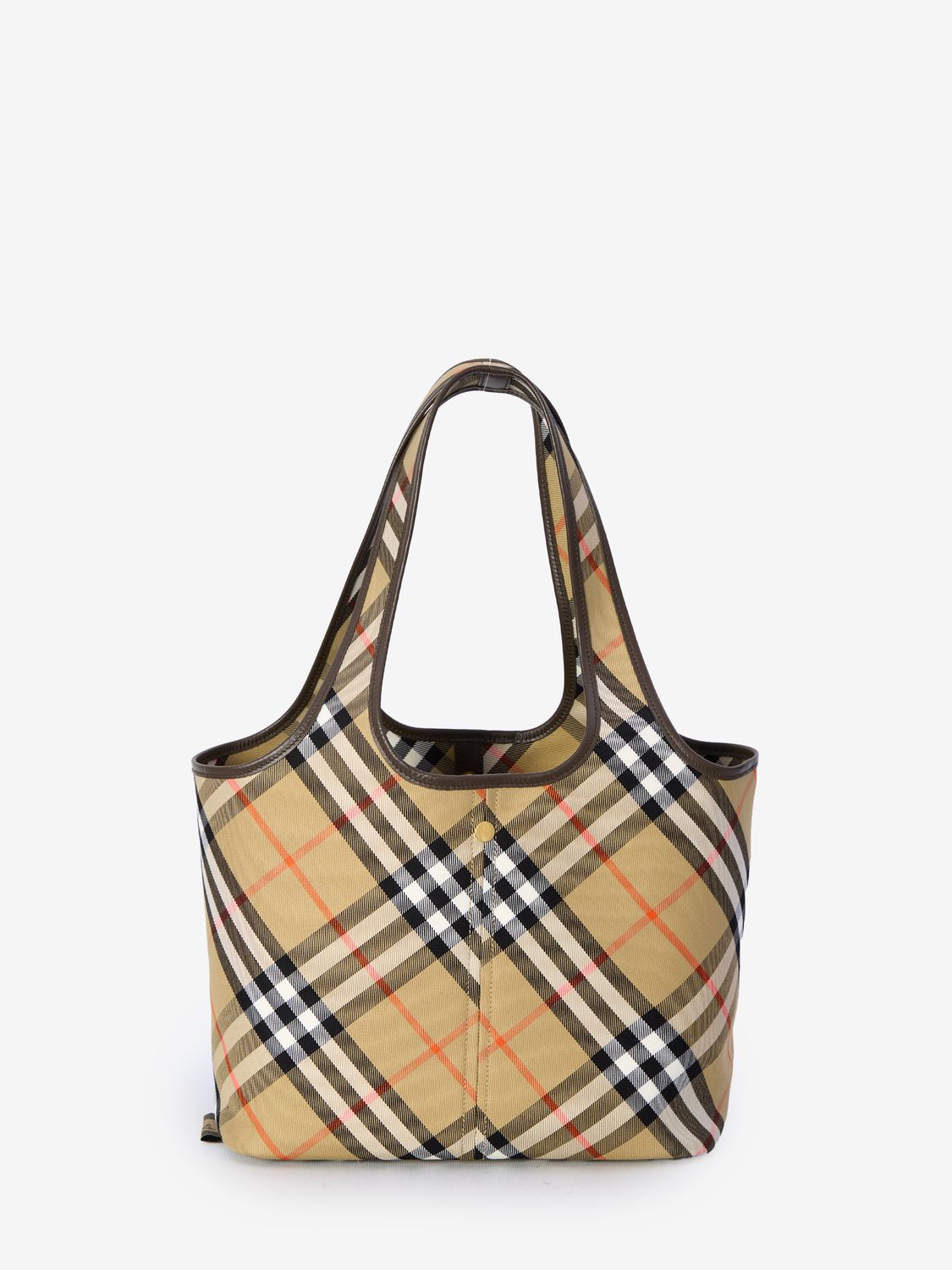 CHECK SHOPPER BAG