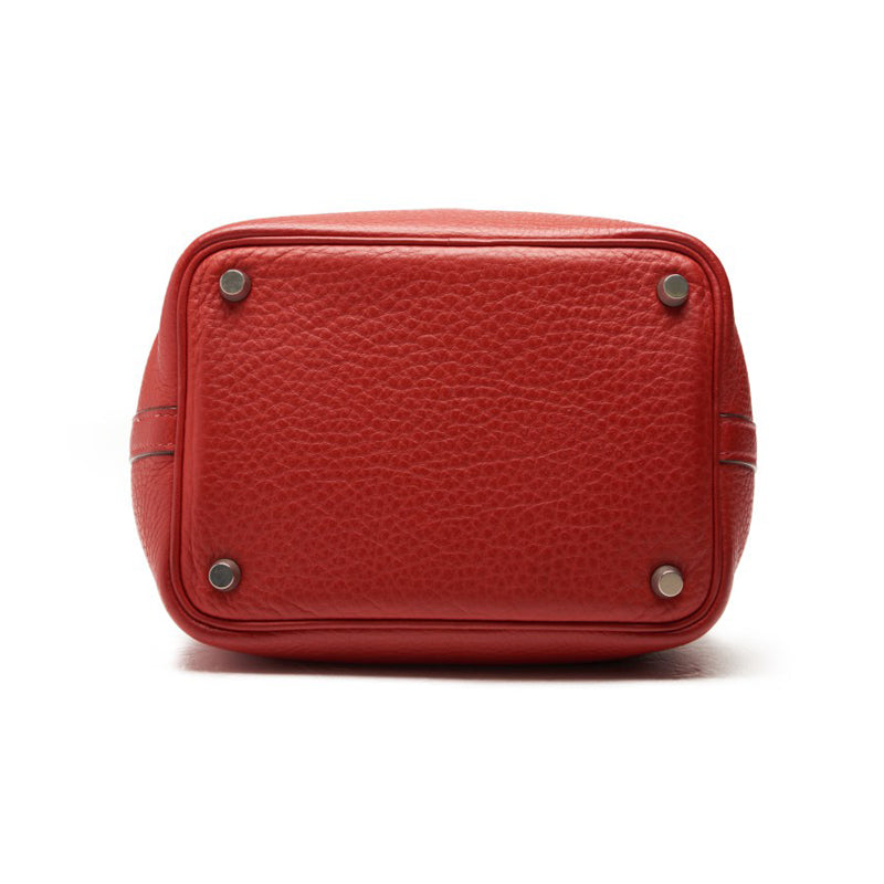 HERMES ERMES Picotin PM Handbag clement Rouge (Silver G ) Handbag  Handbag Ladies Handbags ÃƒÂ£Ã¢â€šÂ¬Ã‚Â ShipÃƒÂ£Ã¢â€šÂ¬Ã¢â‚¬Ëœ Ladies Handbags Ladies Online