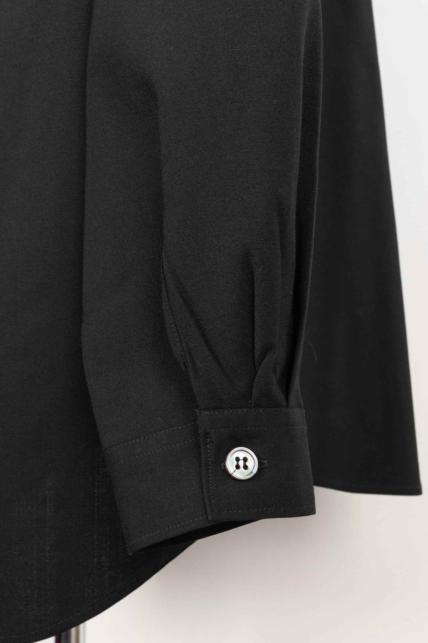 Chemise noire Yamamoto