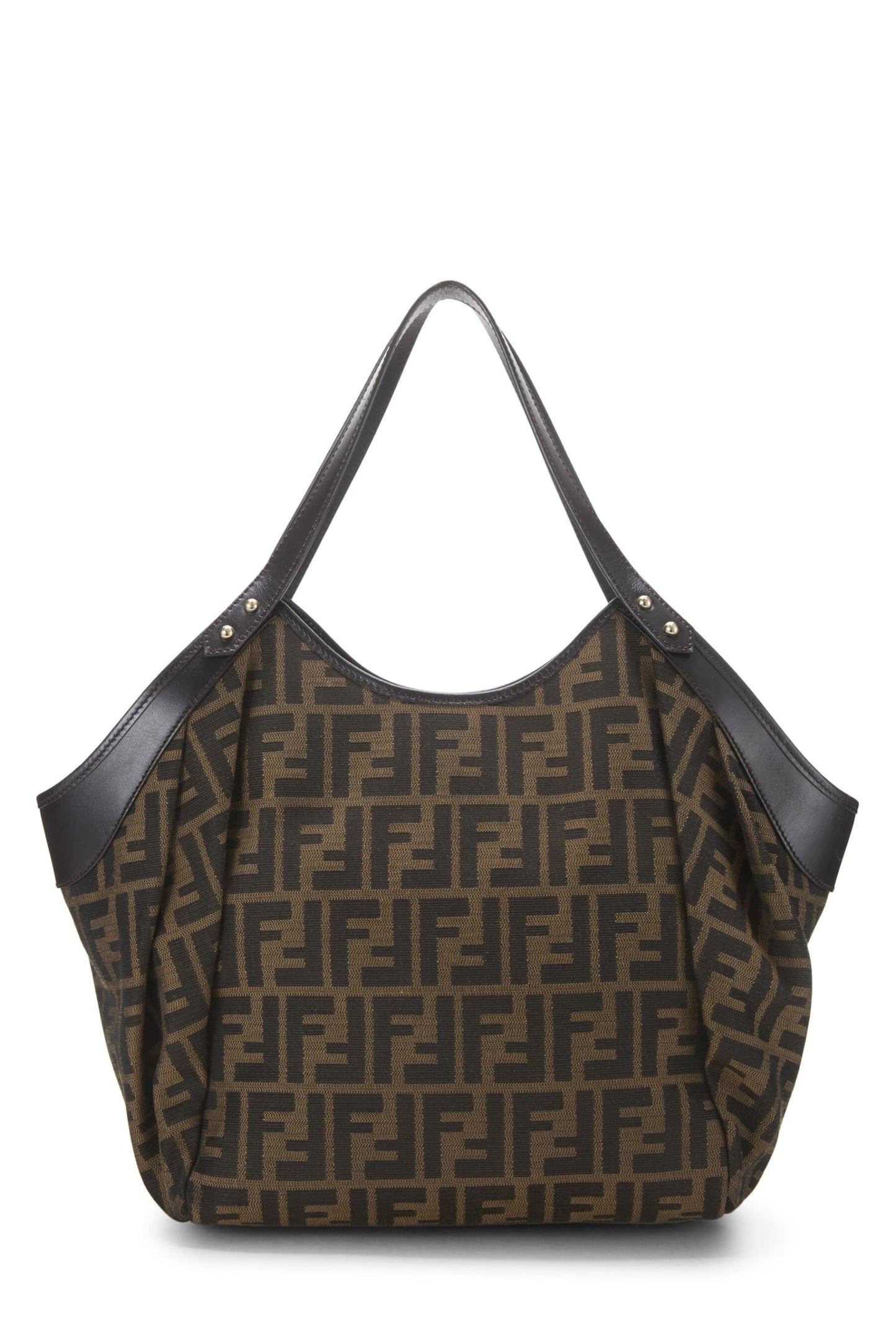 Fendi,  Brown Zucca Canvas Chef Tote Large, Brown