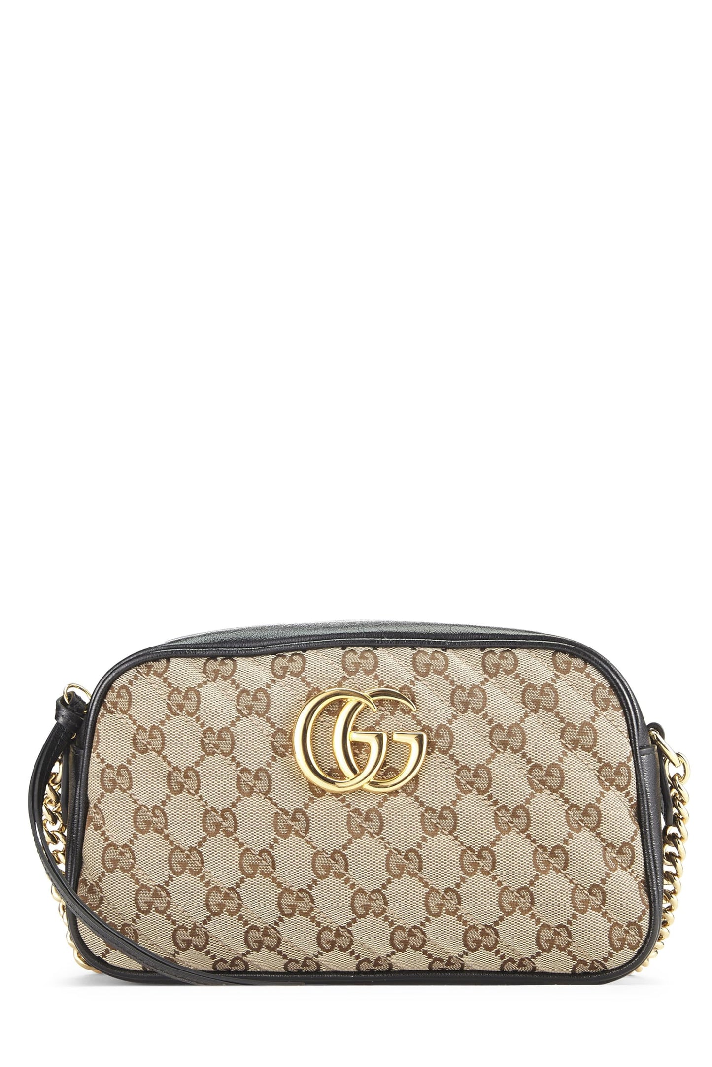 Gucci,  Original GG Canvas Marmont Crossbody Small, Black