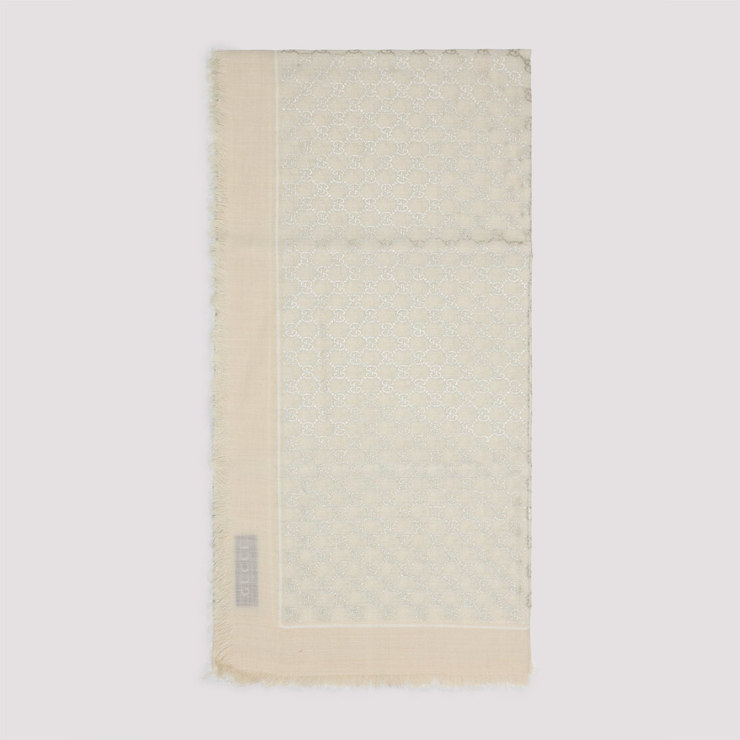 GUCCI Luxe GG Lurex Scarf