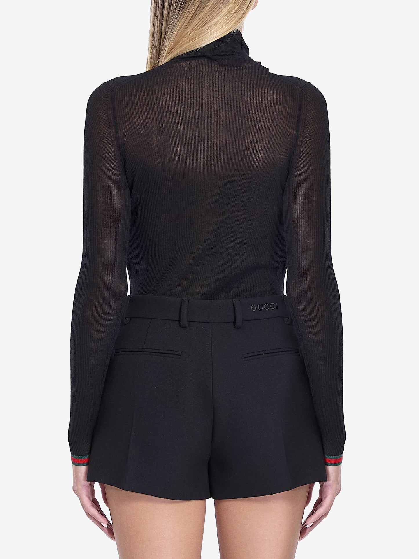 GUCCI High-Neck Mini Blend Top