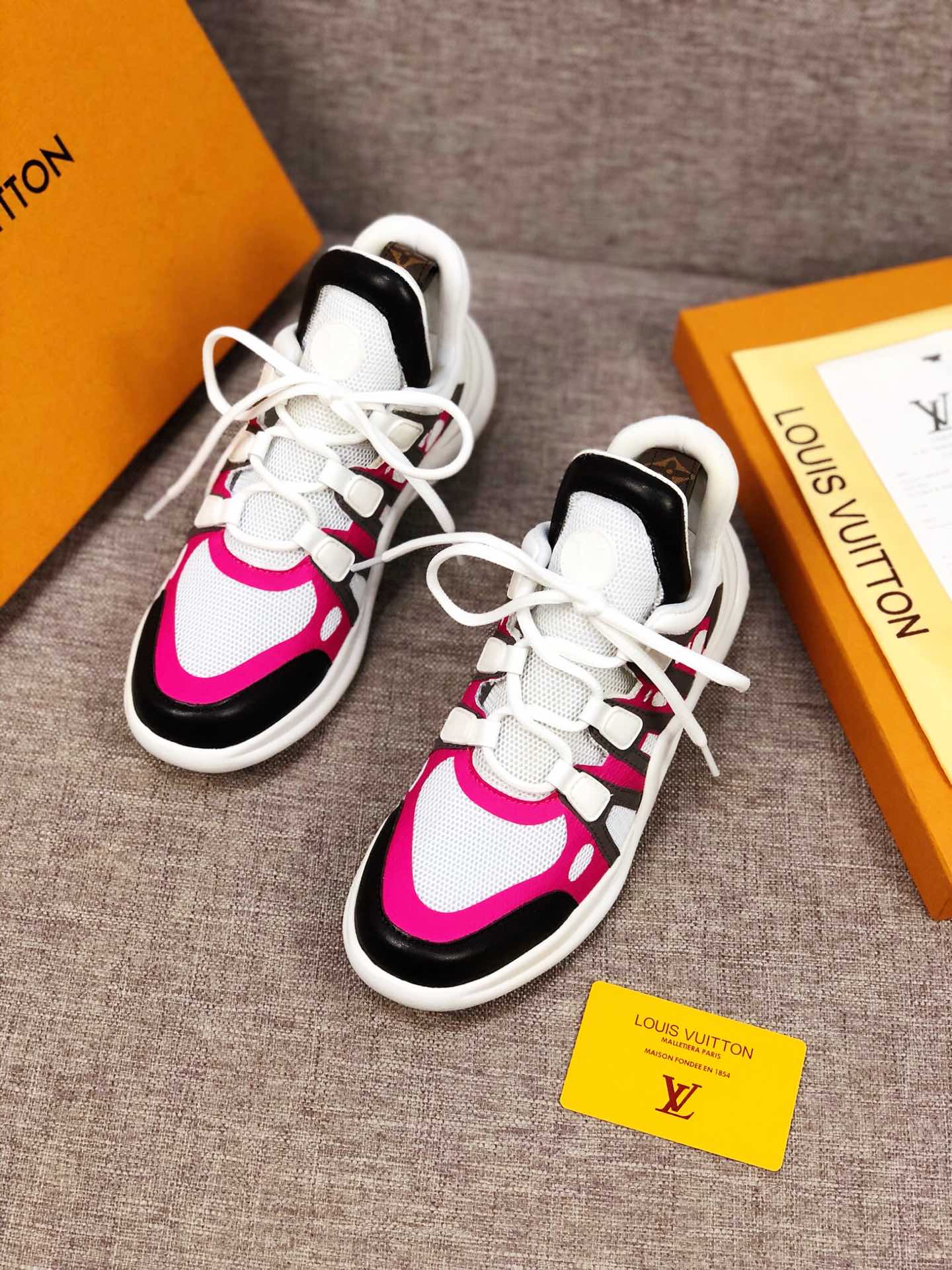 GLM - LUV Archlight Pink White Black Sneaker