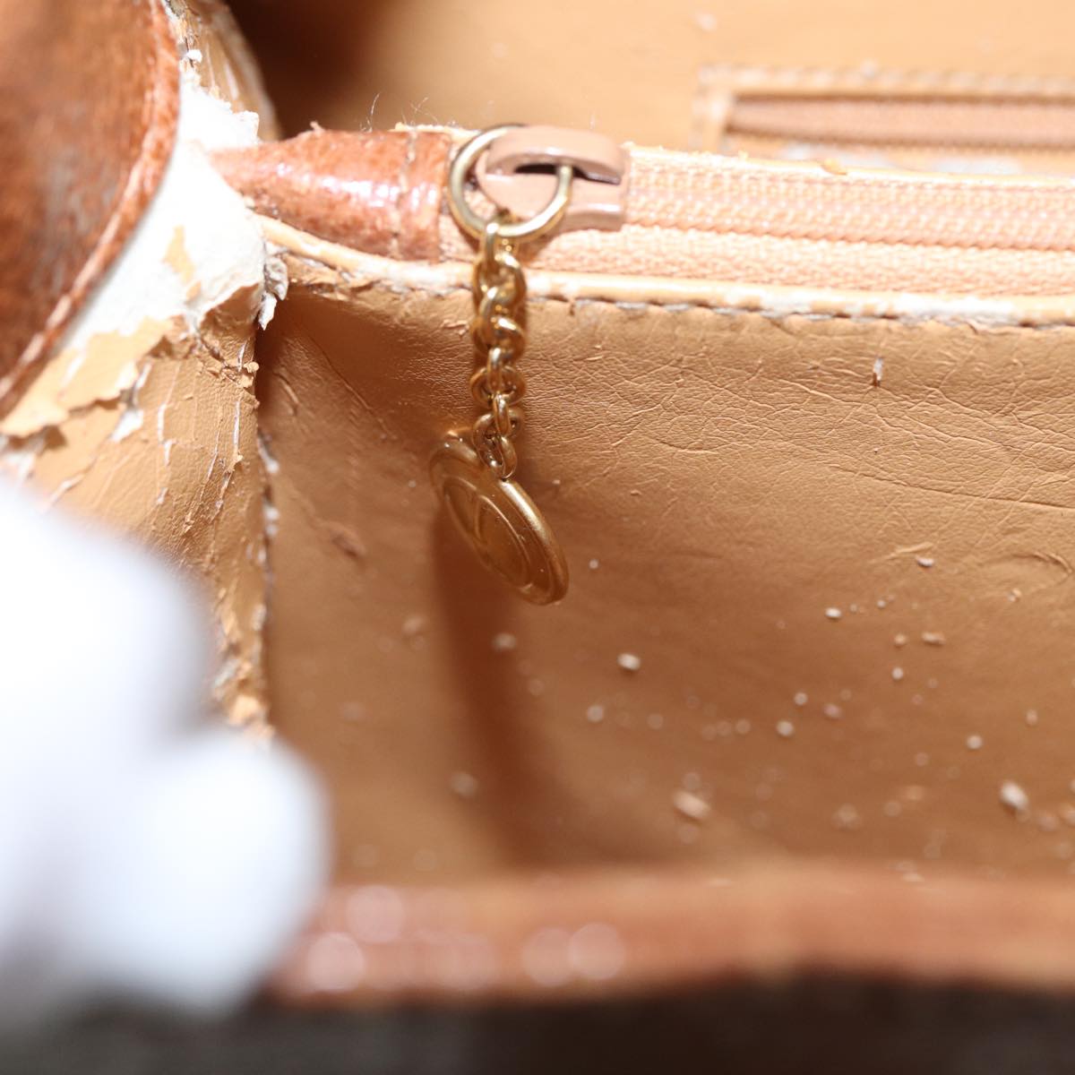 GUCCI Bamboo Hand Bag Leather Brown 002 1186 0260 81198