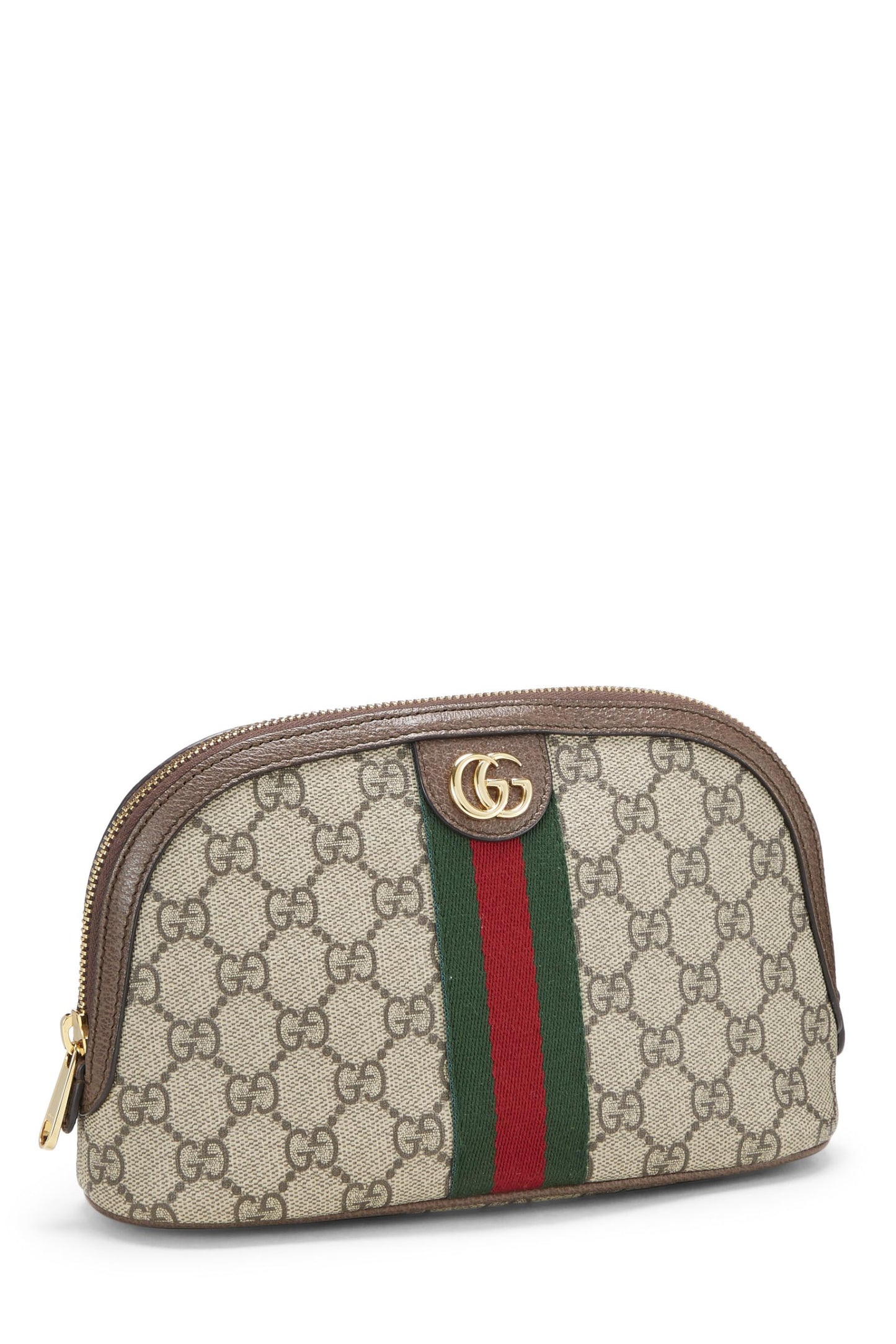 Gucci,  Original GG Supreme Canvas Ophidia Cosmetic Pouch, Brown