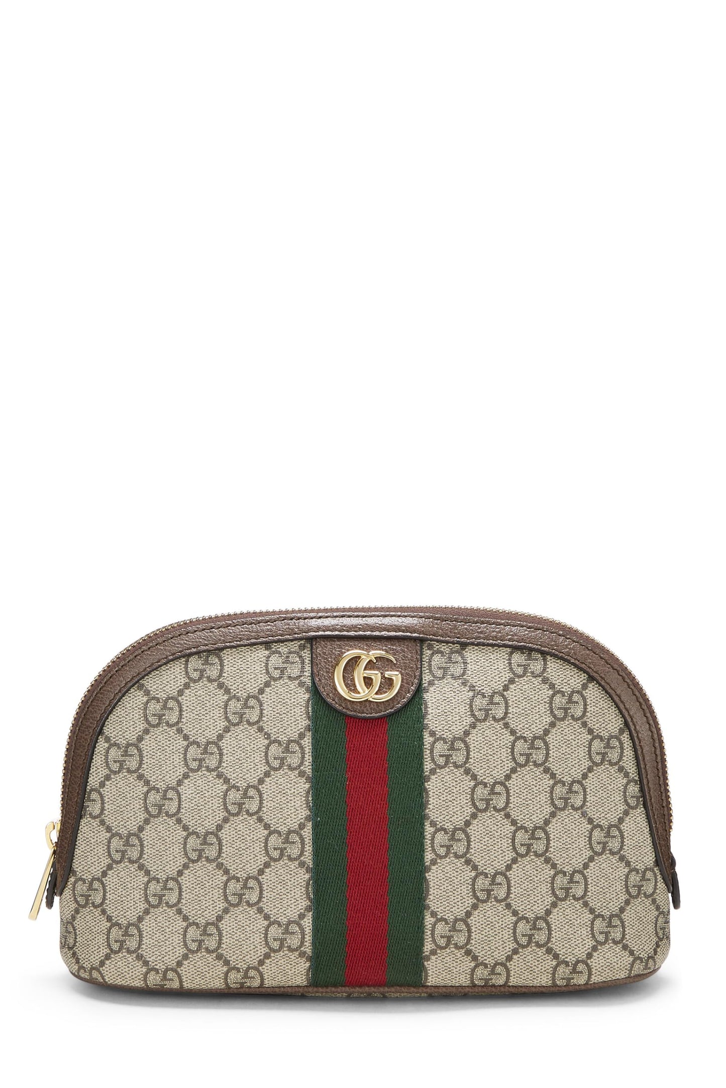 Gucci,  Original GG Supreme Canvas Ophidia Cosmetic Pouch, Brown