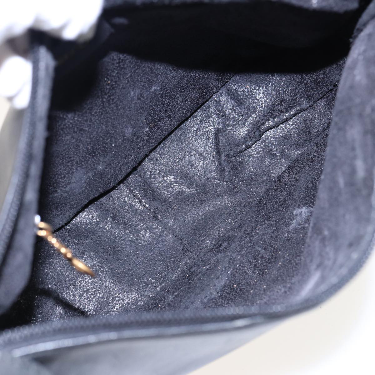 GUCCI Shoulder Bag Leather Black 001 2214 1687 81327