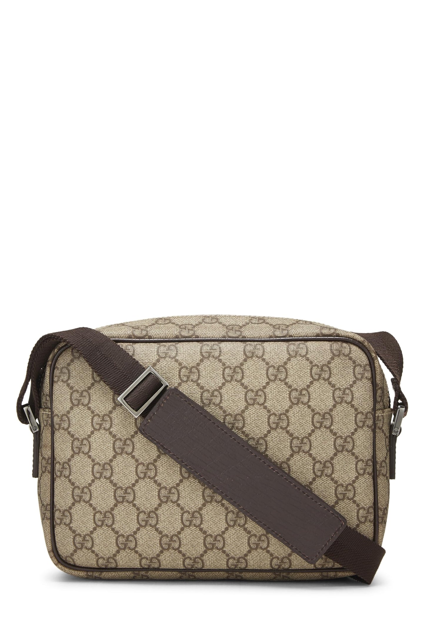 Gucci,  Original GG Supreme Canvas Camera Bag, Brown