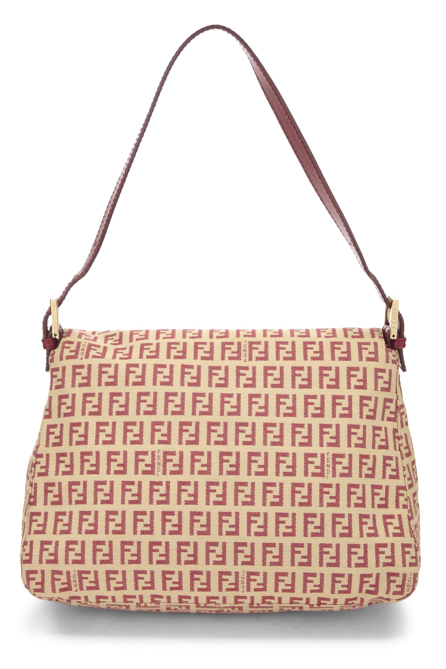 Fendi,  Red Zucchino Canvas Mama, Red