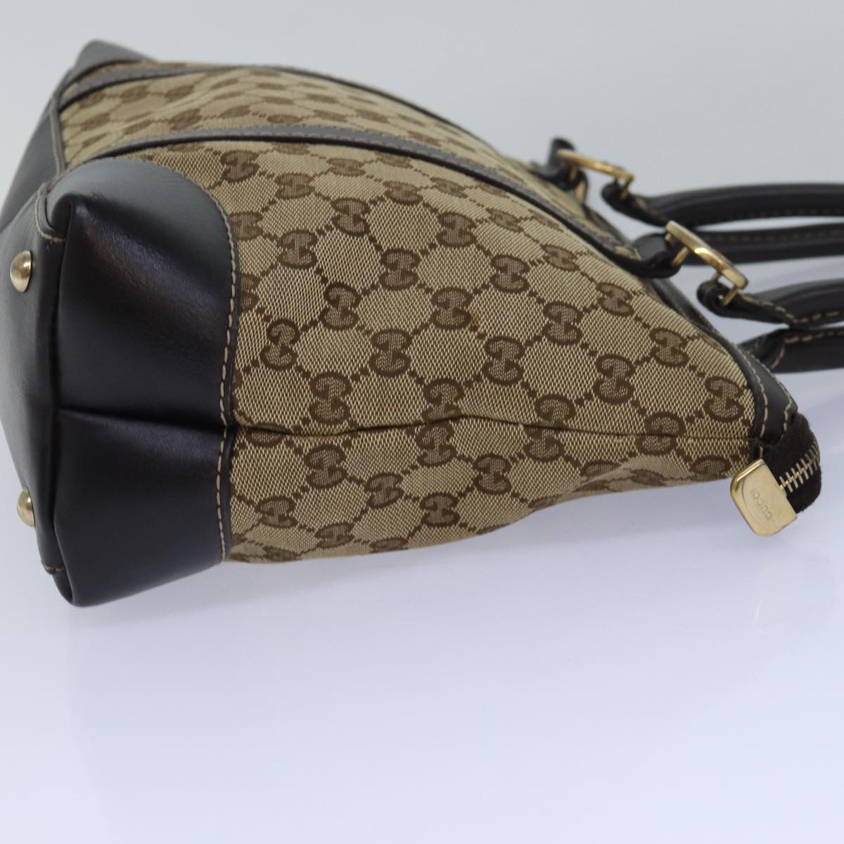 GUCCI GG Canvas Lovely Hand Bag Beige 257069 81622