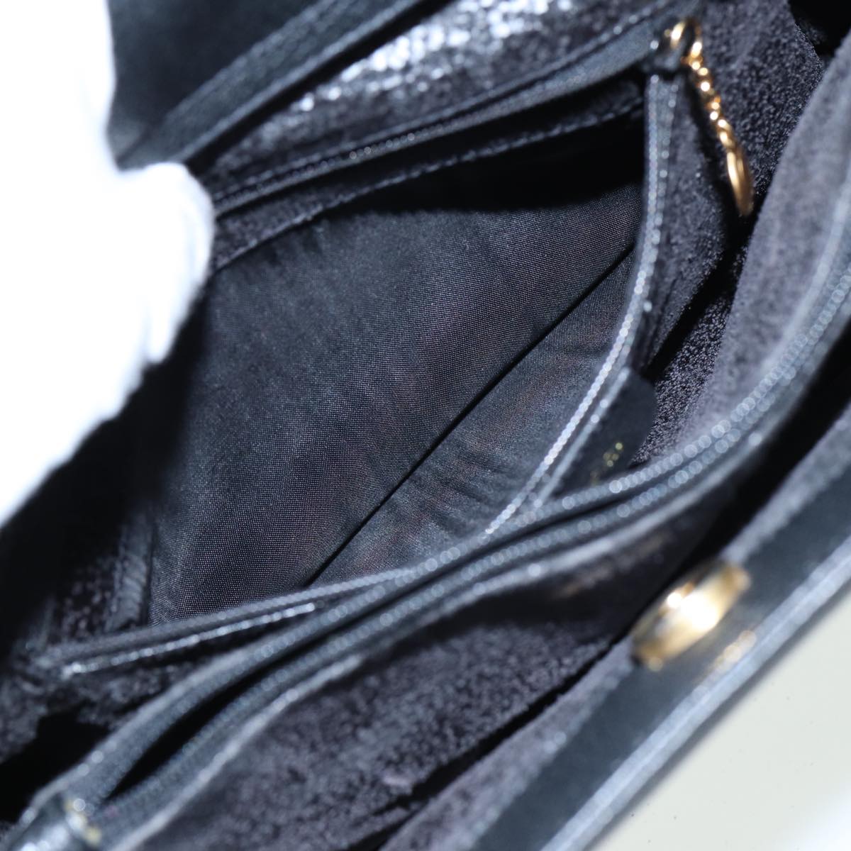 GUCCI Bamboo Hand Bag Leather Black 002 1095 0260 81630