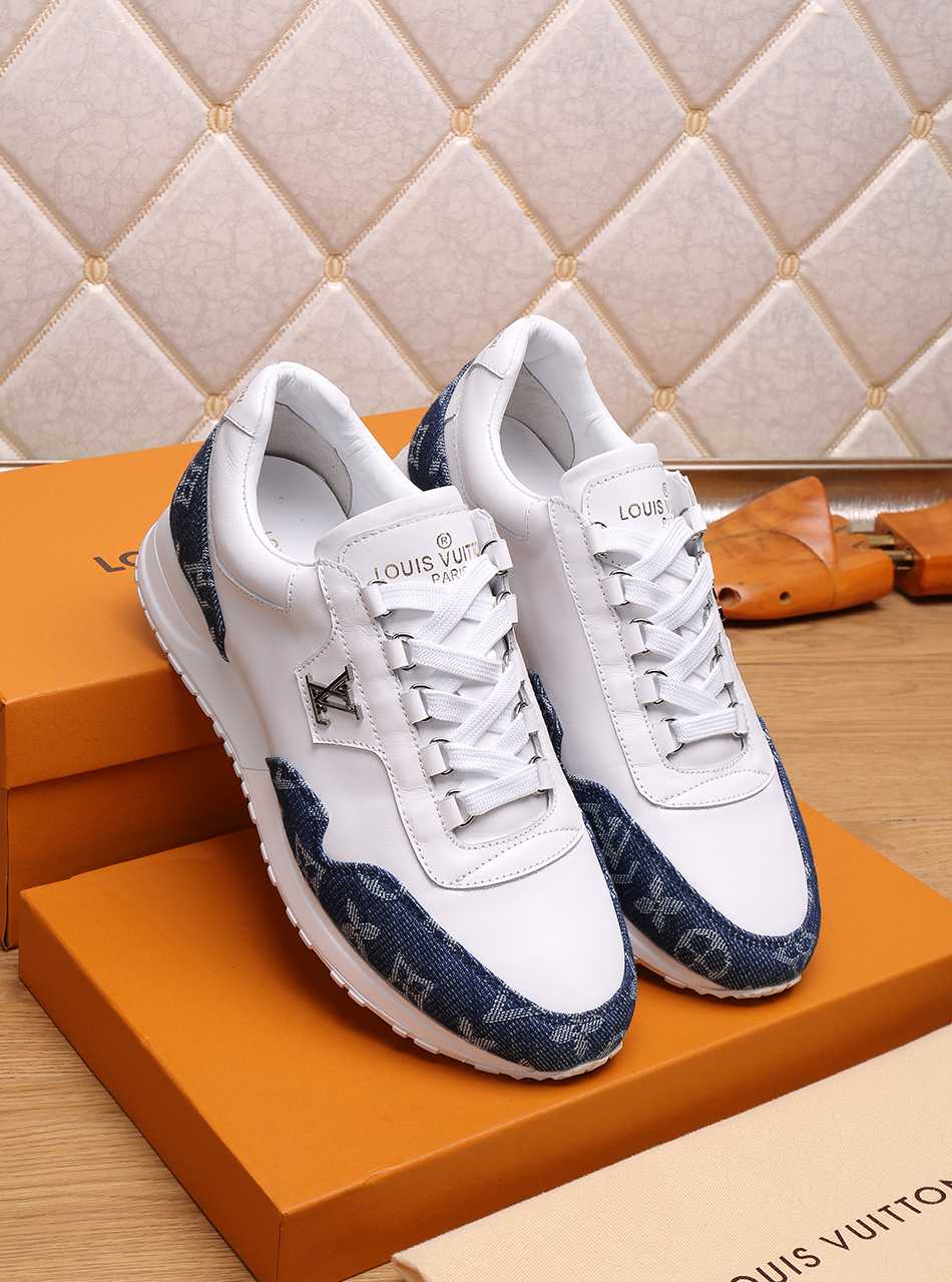 GLM - LUV Beverly Hills Hours Blue White Sneaker