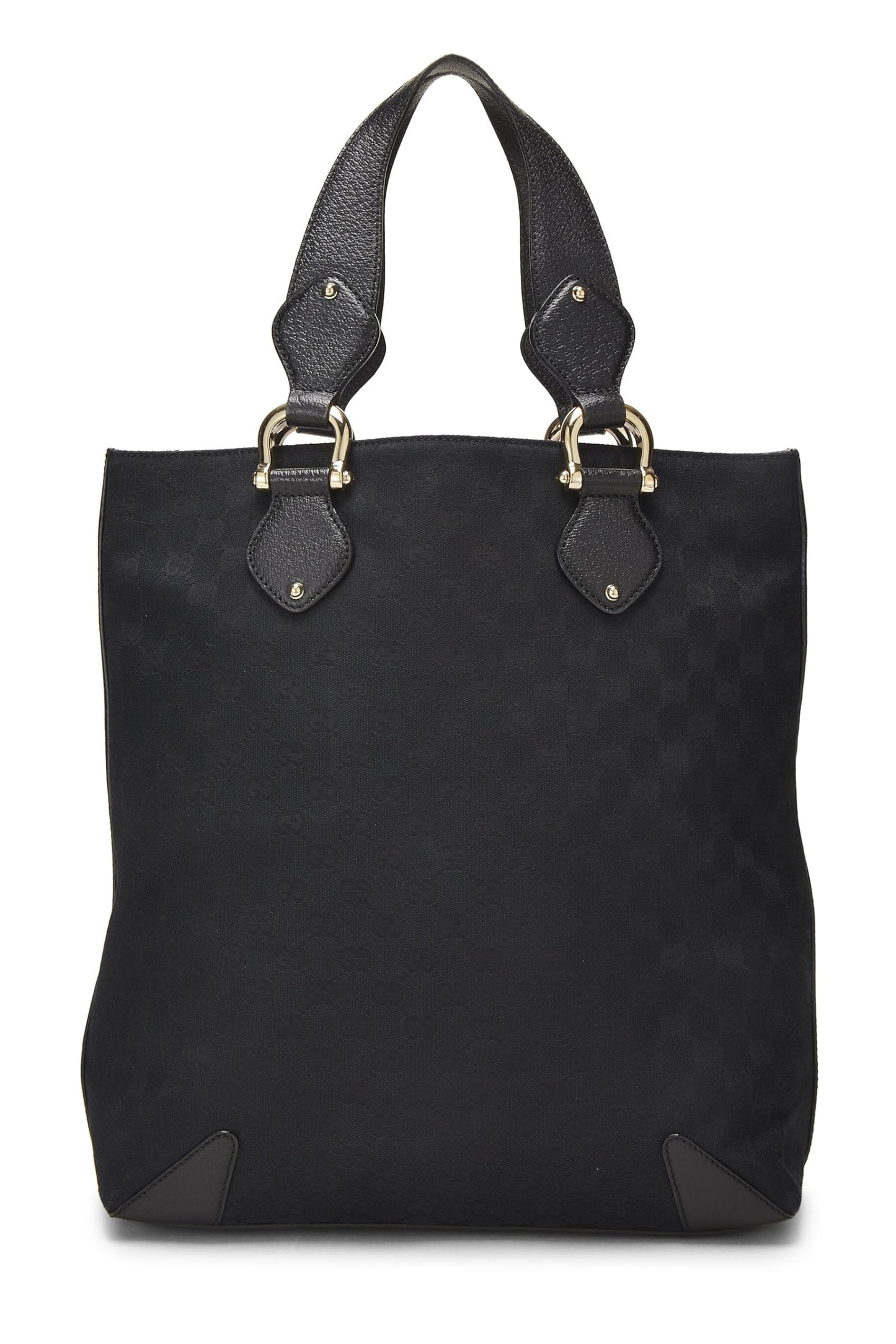 Gucci,  Black Original GG Canvas Tote Medium, Black