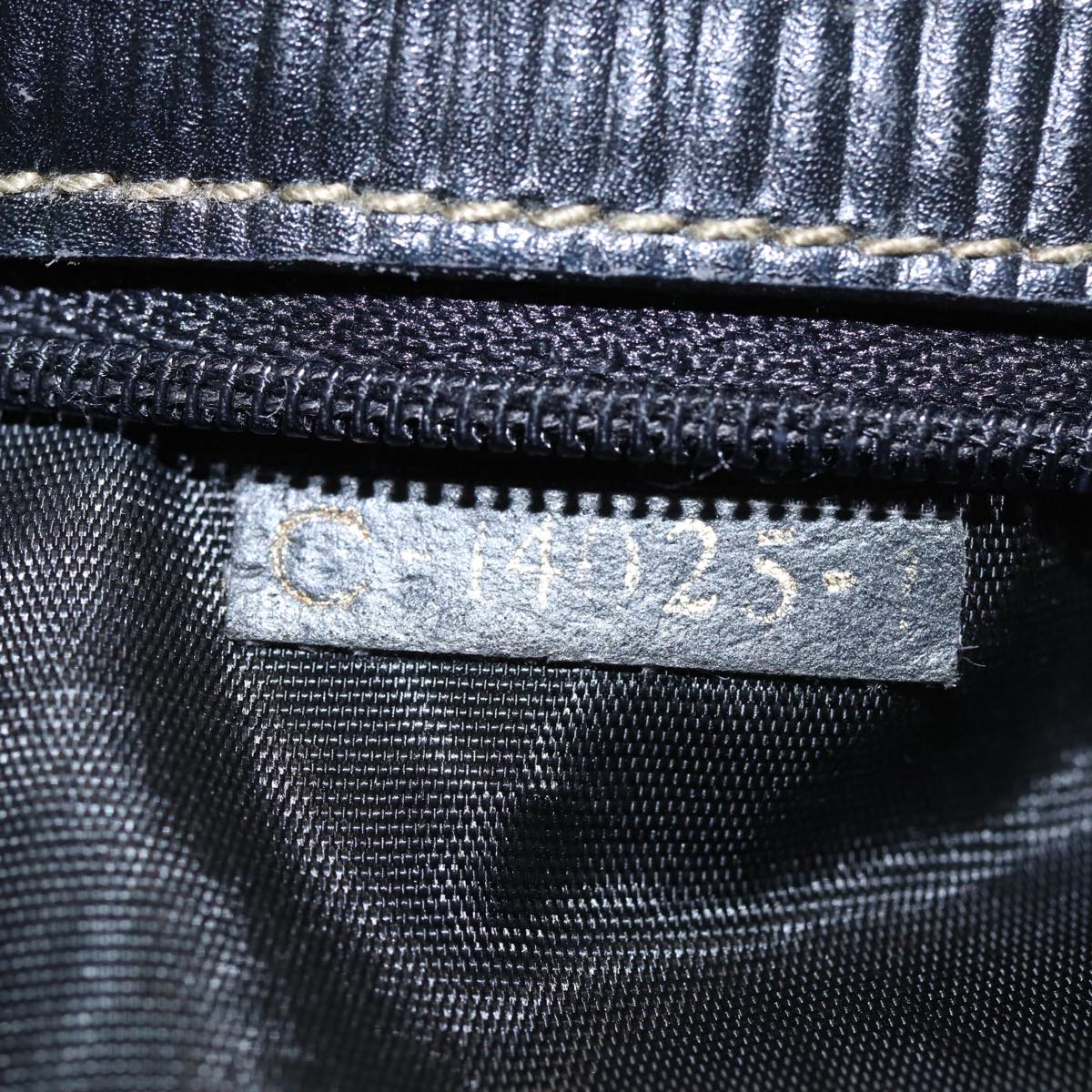 FENDI Pecan Canvas Hand Bag Brown Black 81839