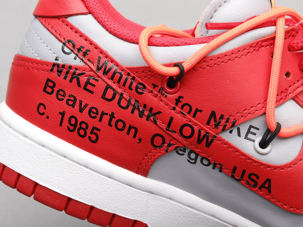 GLM - OW co-branded silver red