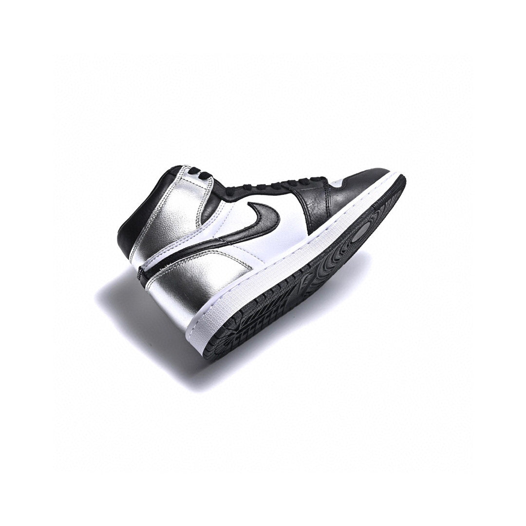 GLM - AJ1 High Black Silver