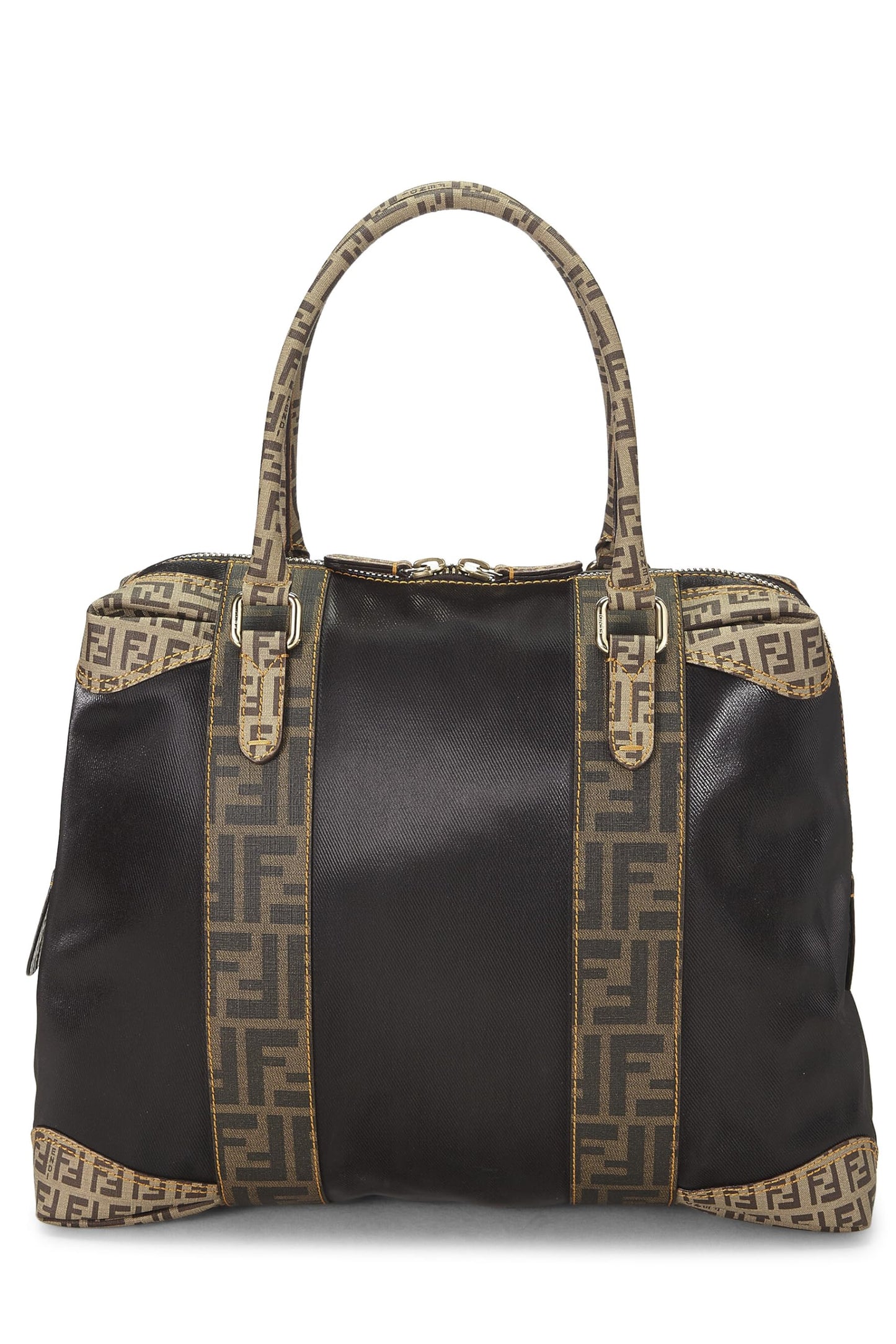 Fendi,  Black Zucca Nylon Tote Large, Black