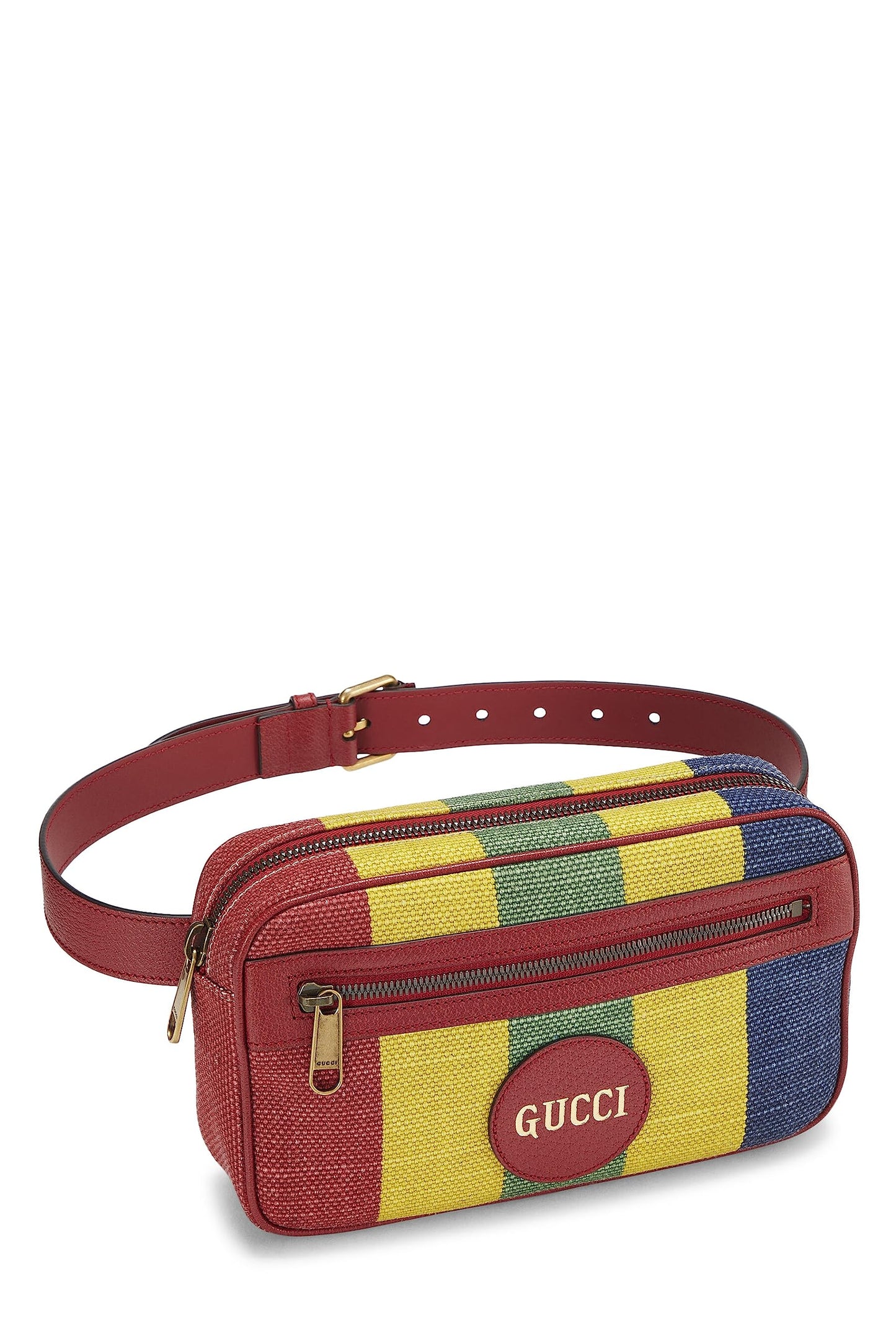 Gucci,  Multicolor Canvas Baiadera Belt Bag, Multi