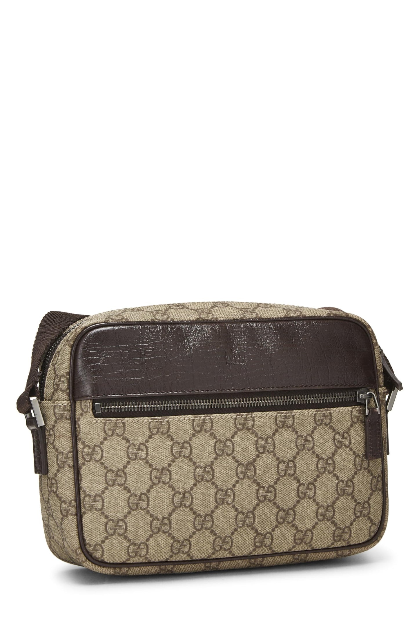 Gucci,  Original GG Supreme Canvas Camera Bag, Brown