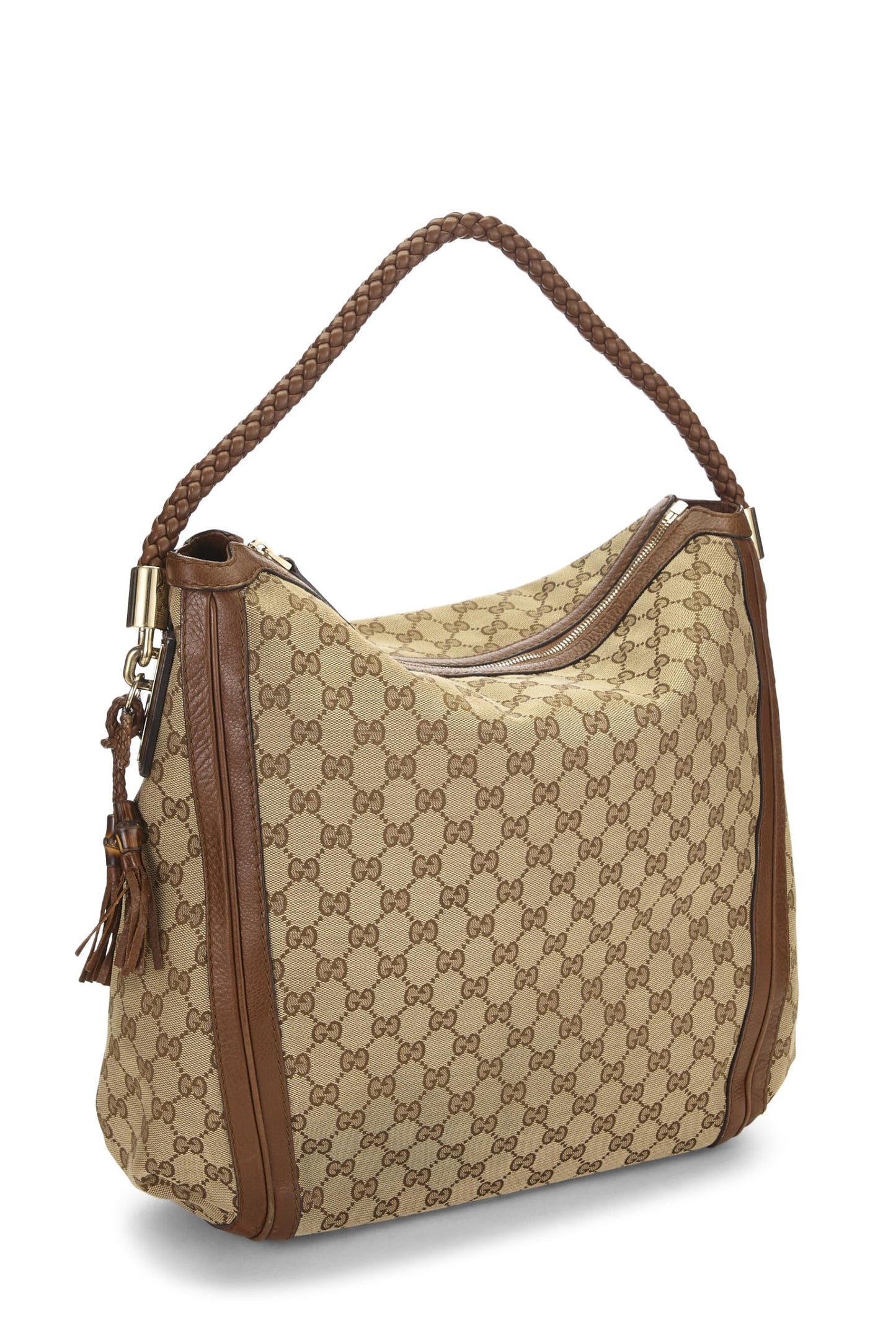 Gucci,  Original GG Canvas Bella Hobo, Brown