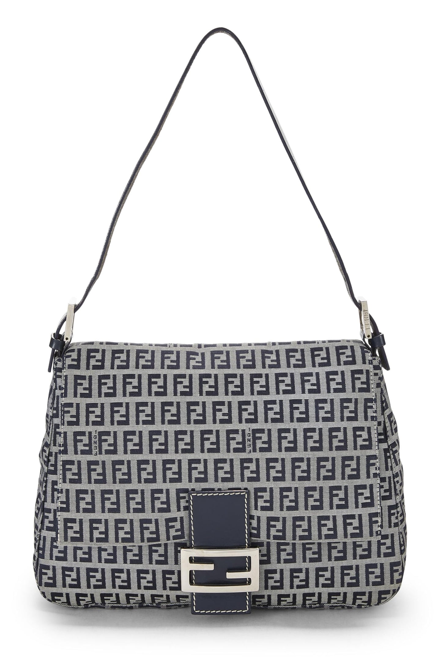 Fendi,  Navy Zucchino Canvas Mama, Navy