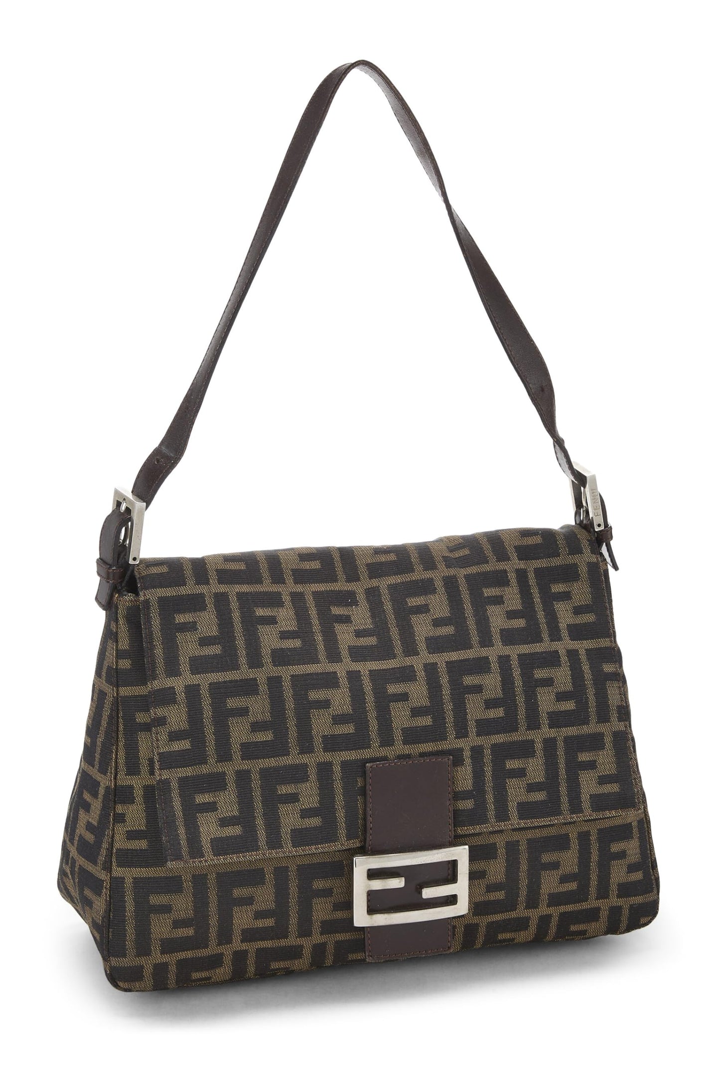 Fendi,  Brown Zucca Canvas Mama, Brown
