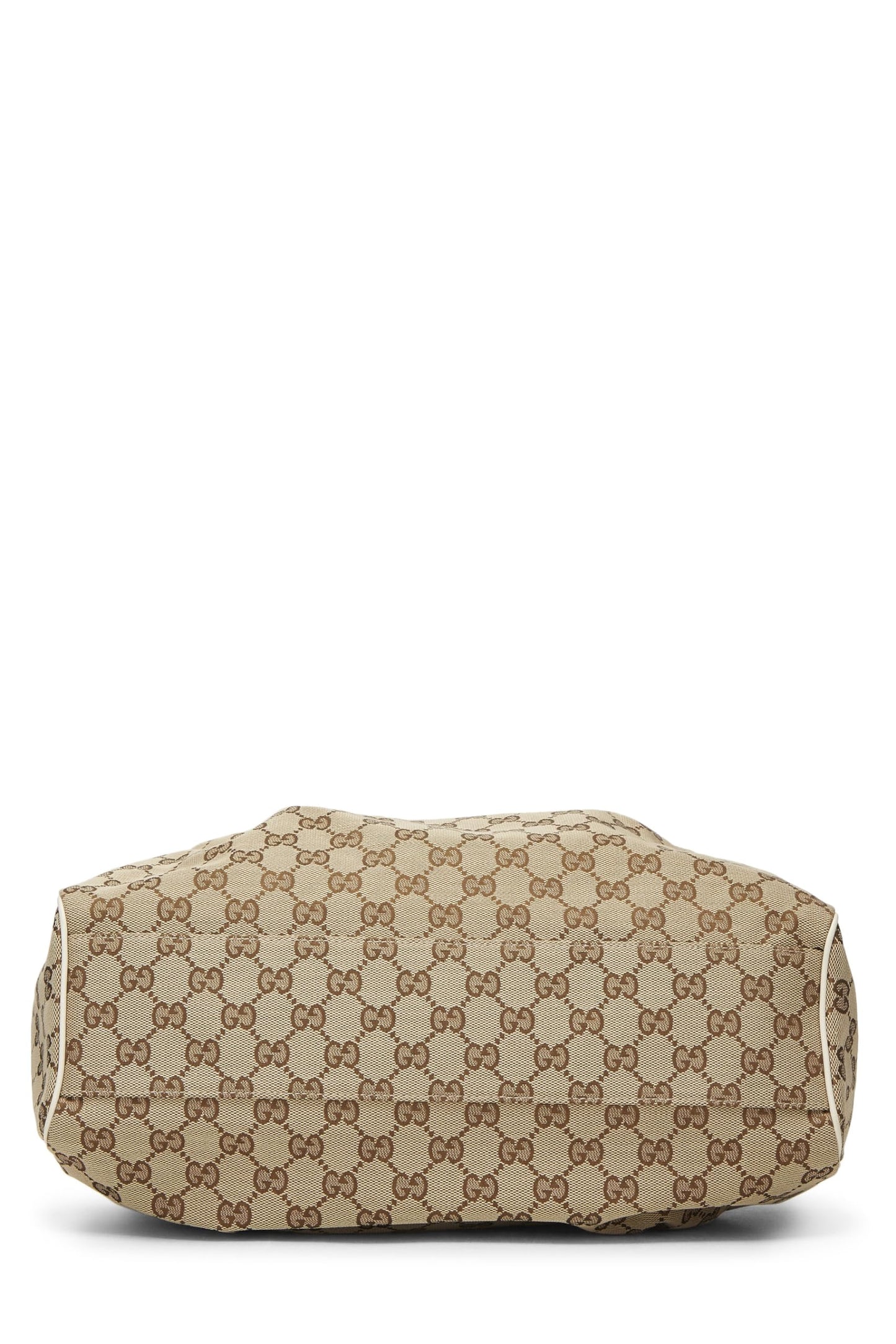 Gucci,  Cream Original GG Canvas Sukey Tote, White