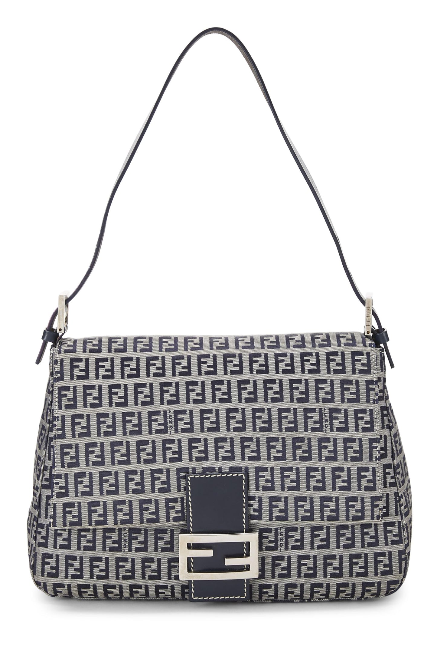 Fendi,  Navy Zucchino Canvas Mama, Navy