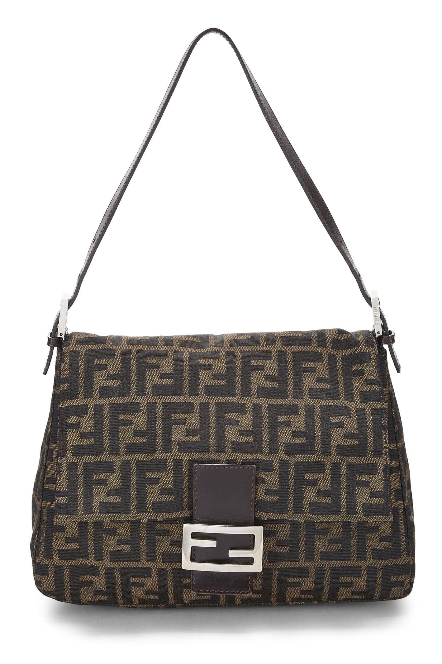 Fendi,  Brown Zucca Canvas Mama, Brown